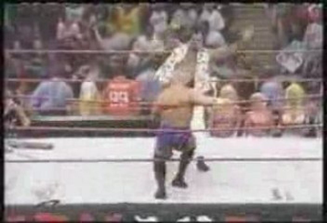 Crash Holly Looses Hardcore Title to one of Godfather's Ho's