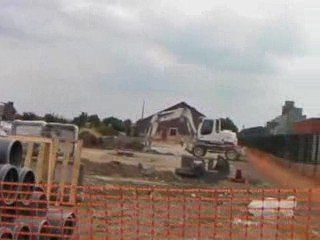 Meru travaux parking gare