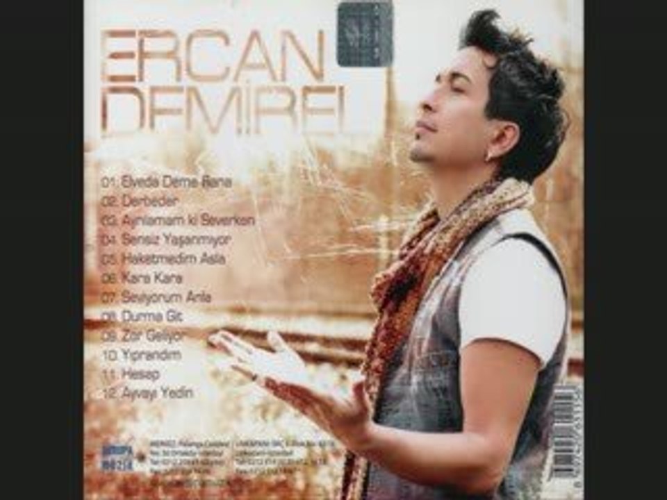 Ercan Demirel - Sensiz Yaşanmıyor Yeni Albümden 2009