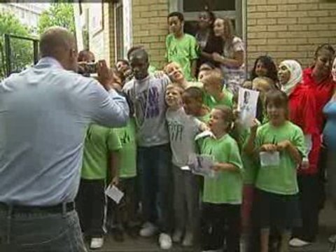 Tinchy Stryder is number one with Sugababe Amelle Berrabah