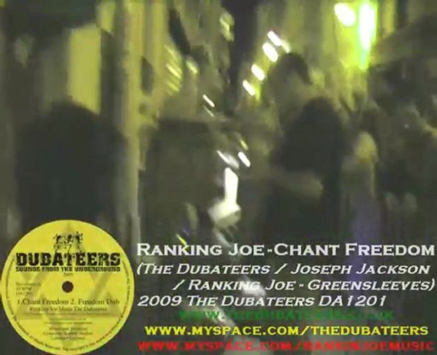 Musical Riot : Ranking Joe - Chant Freedom (Aix 2009)