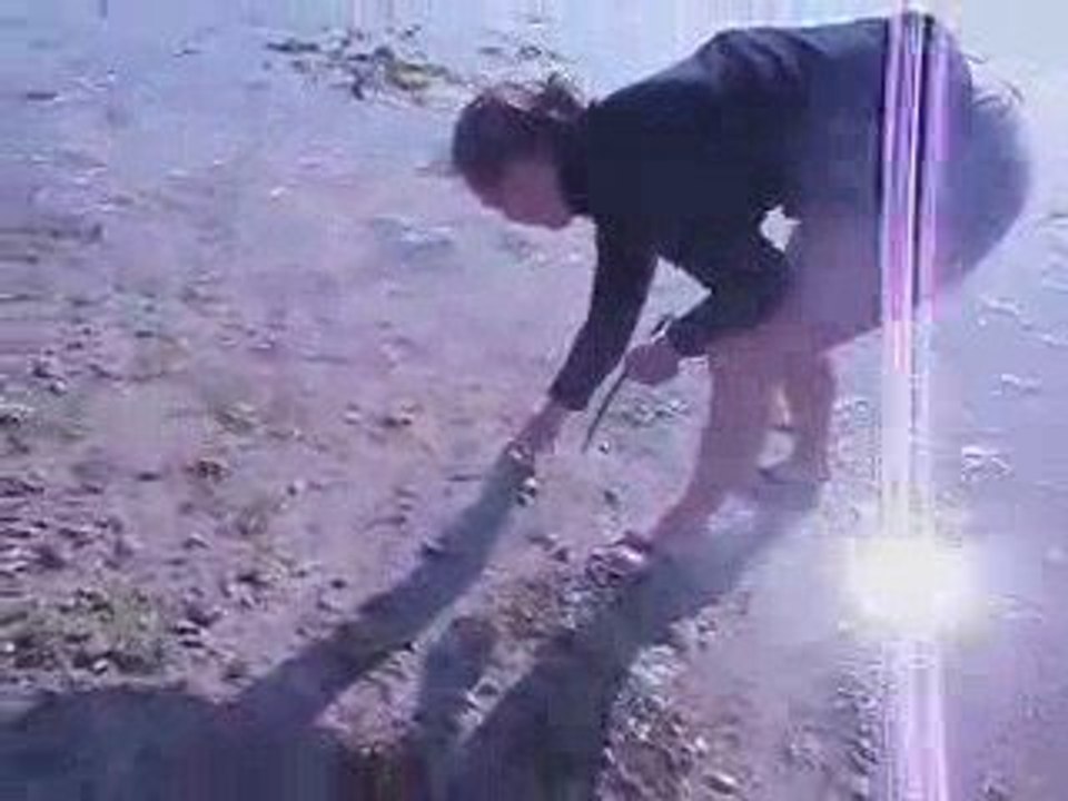 Technique de pêche traditionnelle la palourde