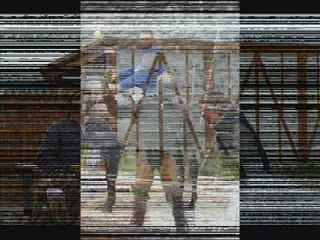 Visite animée du château de Murol - juillet 2009