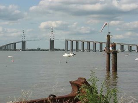 Saint Brévin : pont & plongeurs