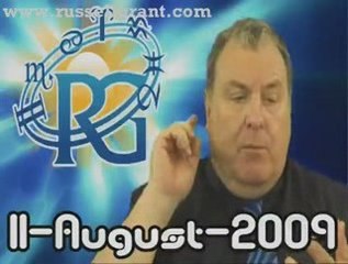 RussellGrant.com Video Horoscope Taurus August Tuesday 11th