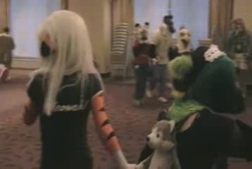 Anthrocon 2009 - Miharu in Fursuit Games 01