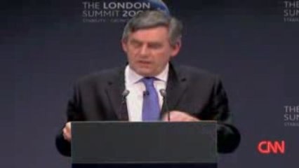 Gordon brown G20 - New world order is emerging....