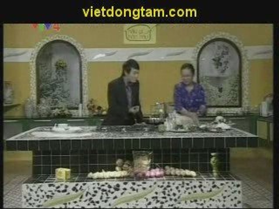 La dau tam cuon vit quay