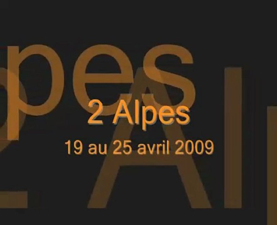 2 ALPES 2009 - ASPTT NICE SKI