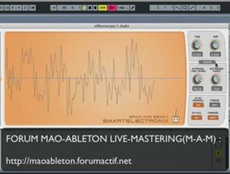 VSTI/VST MEXOSCOPE ANALYSEUR DE SPECTRE GRATUIT DIDGUITARE
