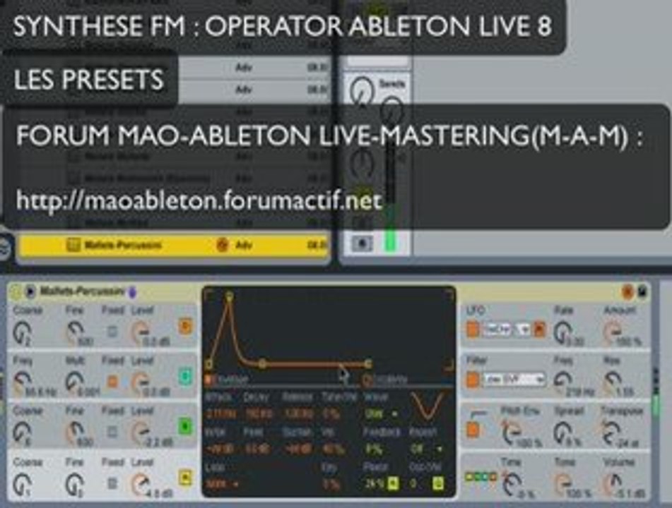 ABLETON LIVE 8 7 OPERATOR VST VST DIDGUITARE