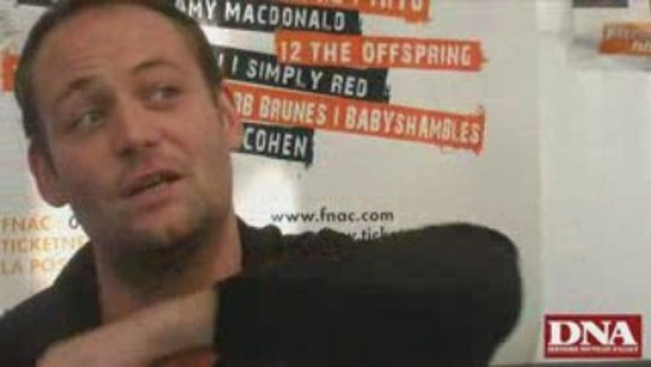 Interview Tryo festival foire aux vins Colmar 2009