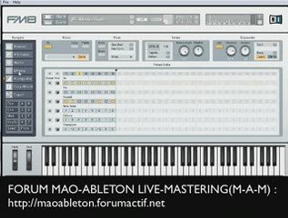 FM8 Native Instruments Arpeggiator vsti vst DIDGUITARE