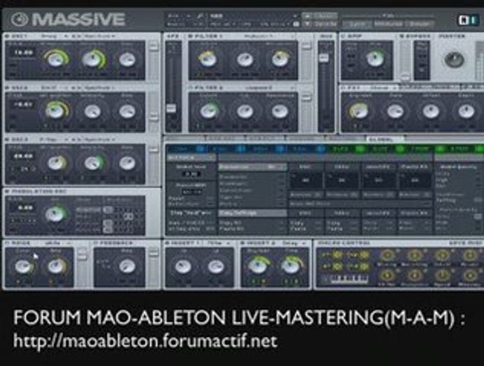 Massive Native Instruments Noise bruit blanc DIDGUITARE