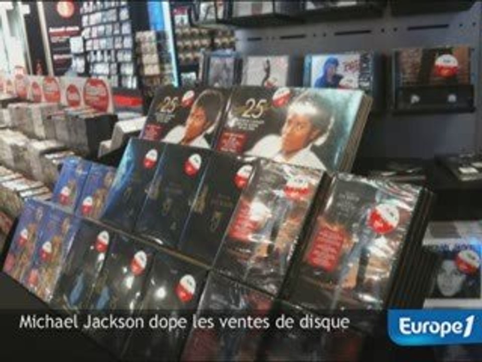 MICHAEL JACKSON DOPE LES VENTES DE DISQUES
