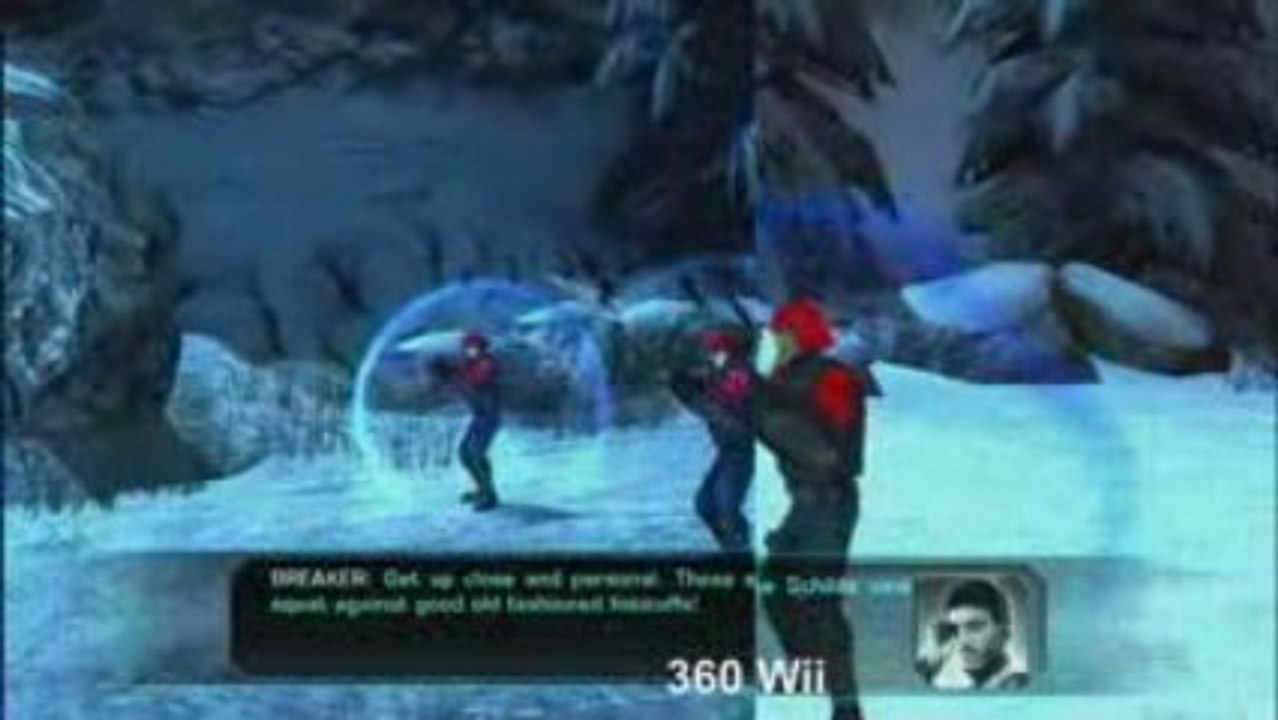 G.I. Joe: Vergleich Xbox gegen Wii