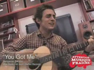 Benjamin Siksou : Je veux faire un son brut et simple