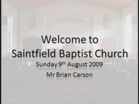 090809 - Morning Service Part 2