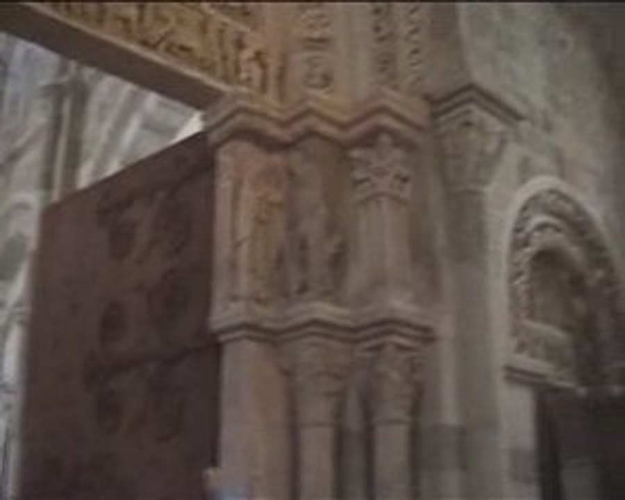 Le chemin de lumière a Vézelay