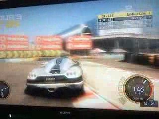 Grid petite course d'exhibition