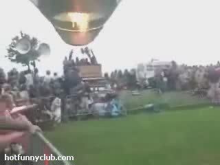 Incoming Hot Air Balloon