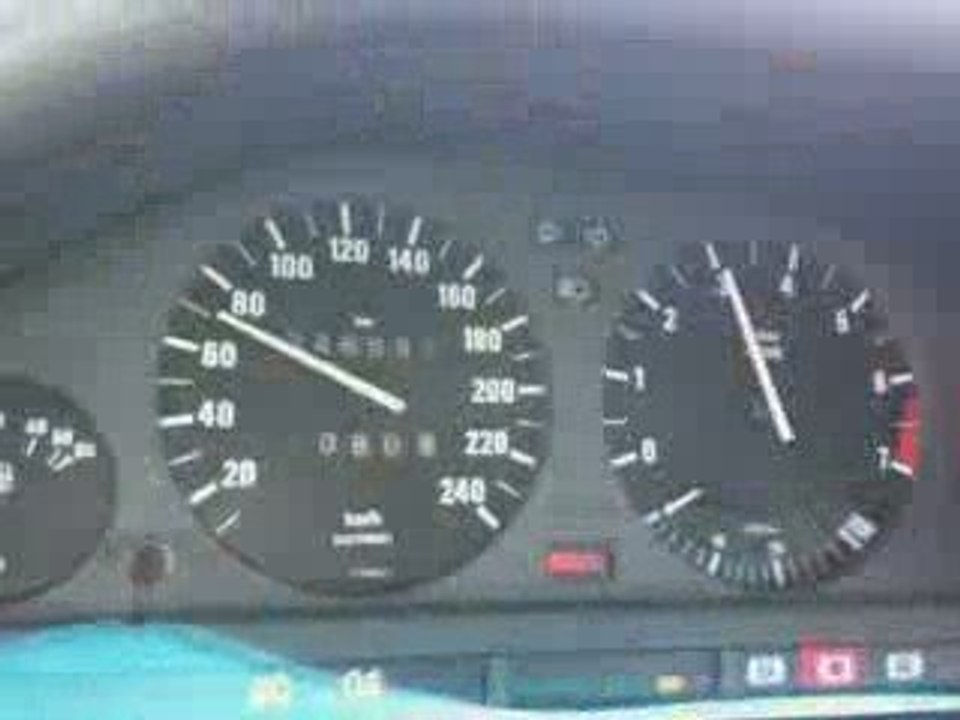 ACCELERATION EN 2ème BMW 325I E30
