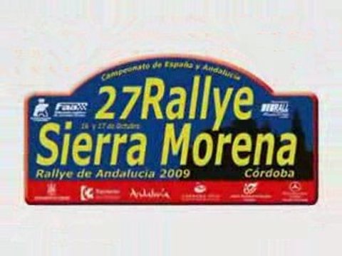 Promocional Rallye Sierra Morena 2009