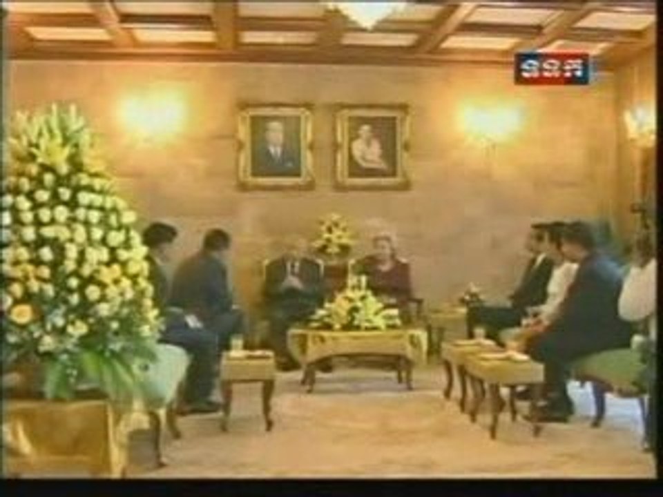 TVK Khmer News- 11 August 2009-4 Thea Banh Visit Somdach