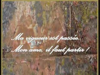 Résigne-toi, mon âme !