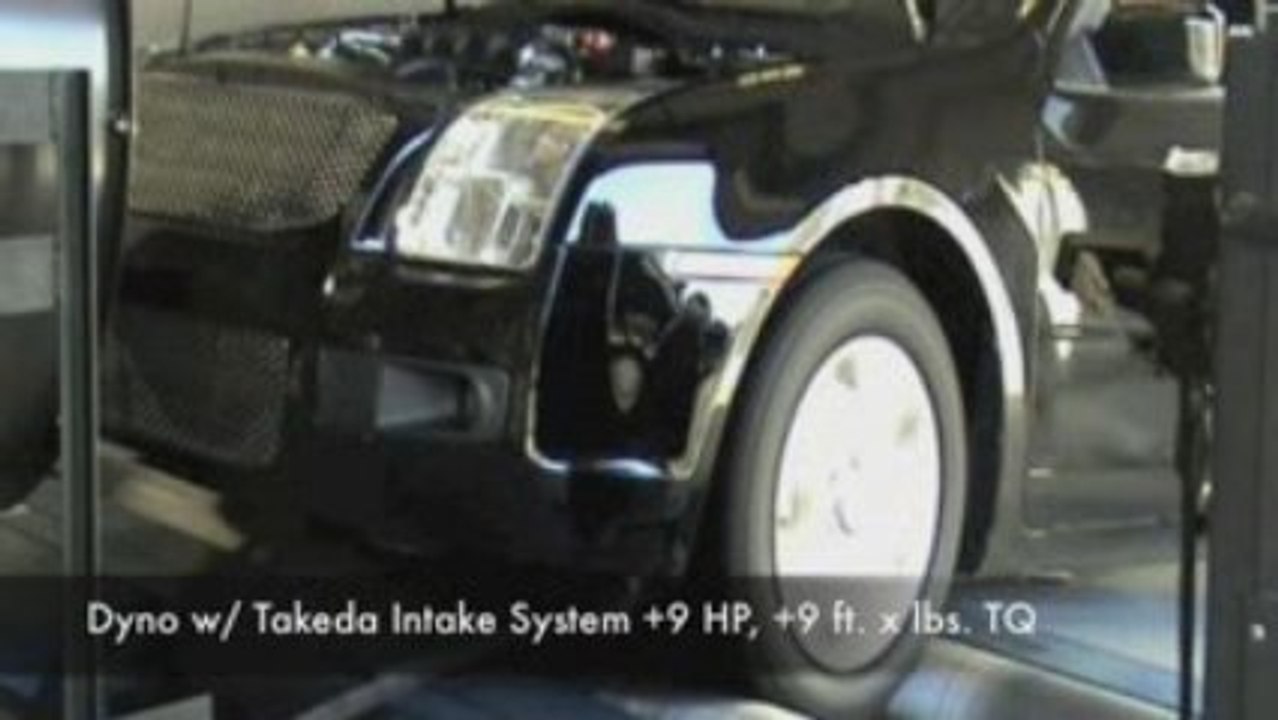 Takeda Air Intake System 06-09 Ford Fusion V6 Dyno
