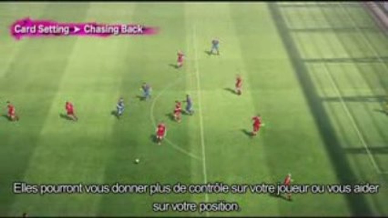 PES 2010 gameplay scenes from 1st tactics video