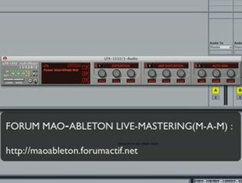 Lfx1310 Luxonix Multi Effets DIDGUITARE