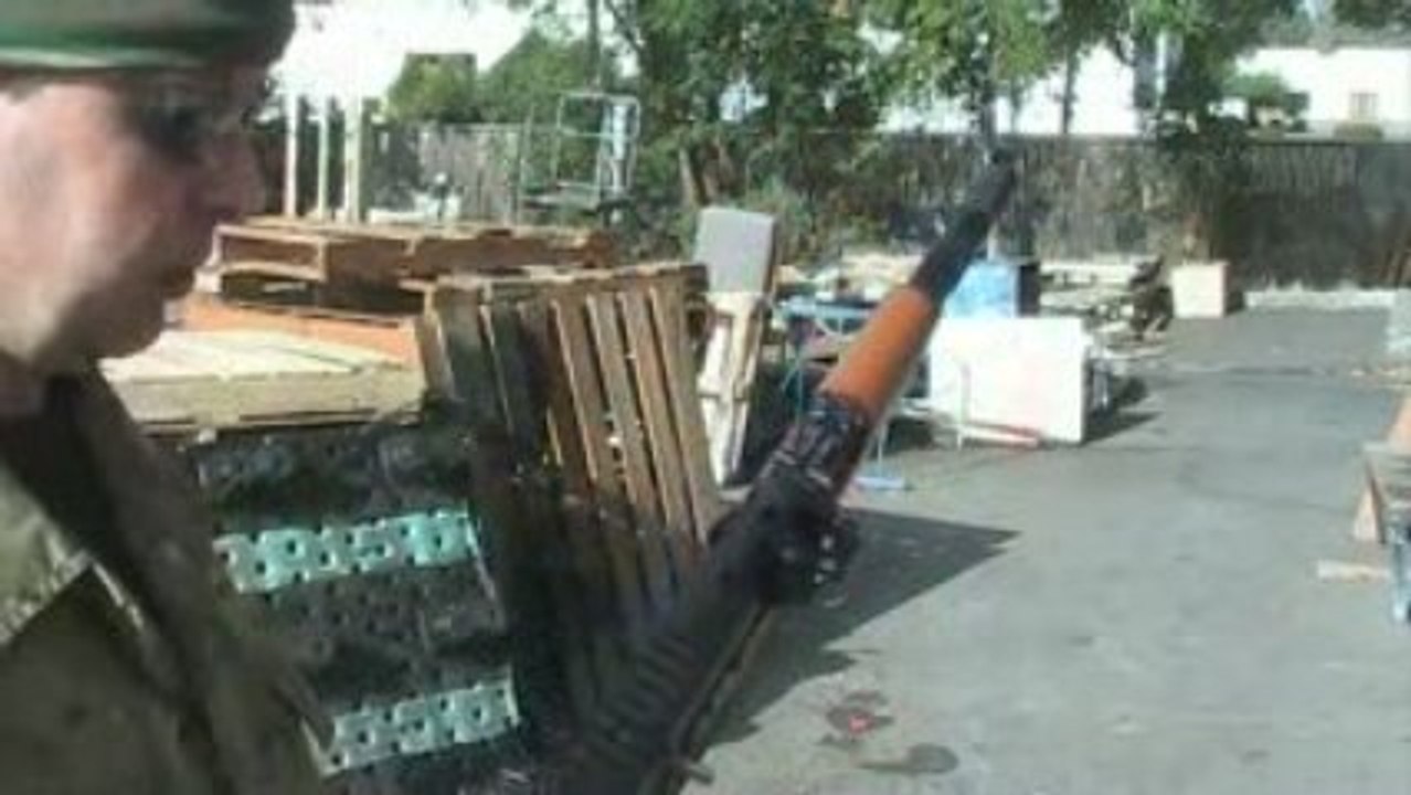 RAP4 T68 AK47 SplitFire Dual Feed Paintball Marker