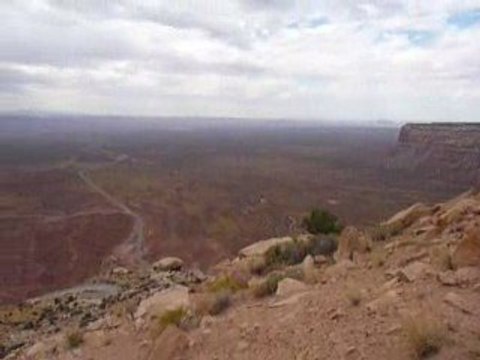 Utah, USA : route 231 vers Monument Valley
