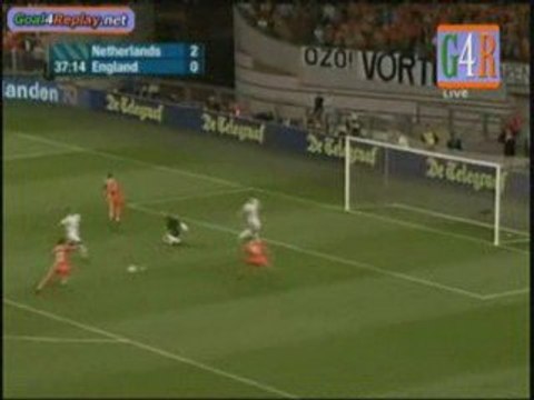 PAYS BAS 2-0 ANGLETERRE VAN DER VAART