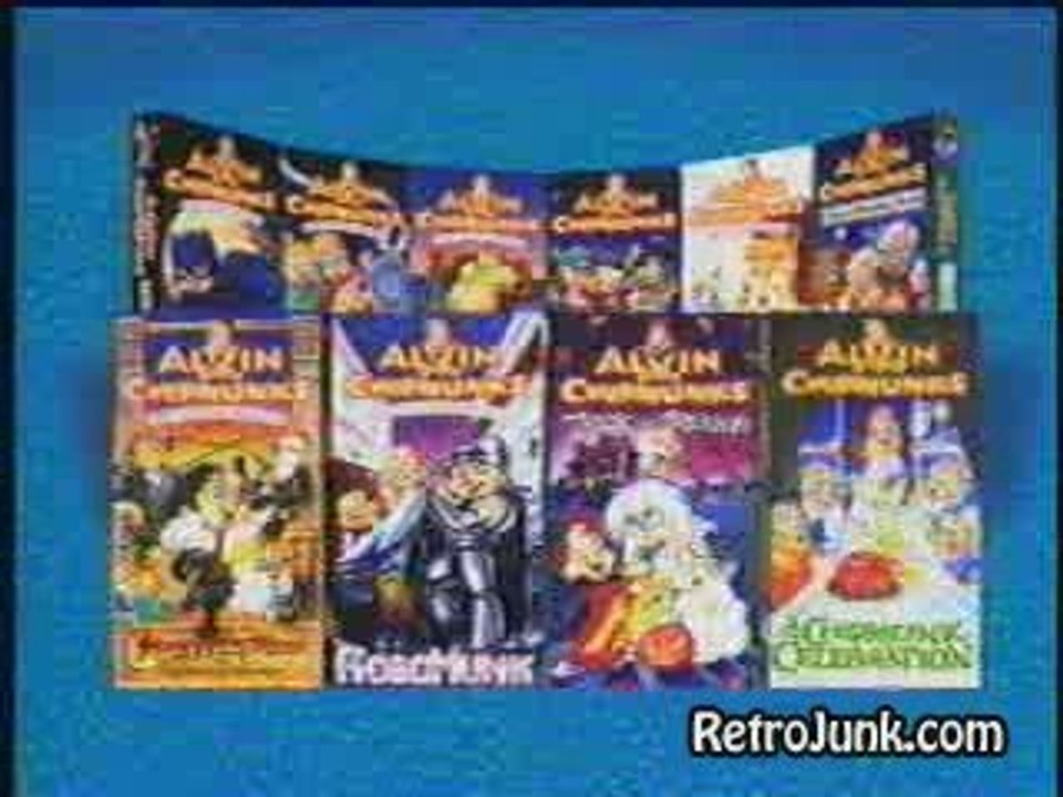 Alvin and the Chipmunks Home Videos Ad