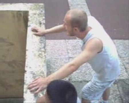 Entrainement à Pont de Bois (12/09/2009) Parkour