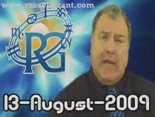 RussellGrant.com Video Horoscope Libra August Thursday 13th