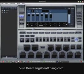 Checking out the Beat Thang Virtual filter section