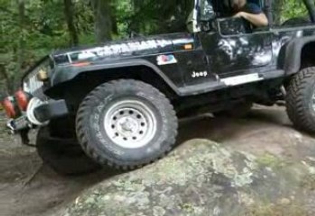 Jeep en action