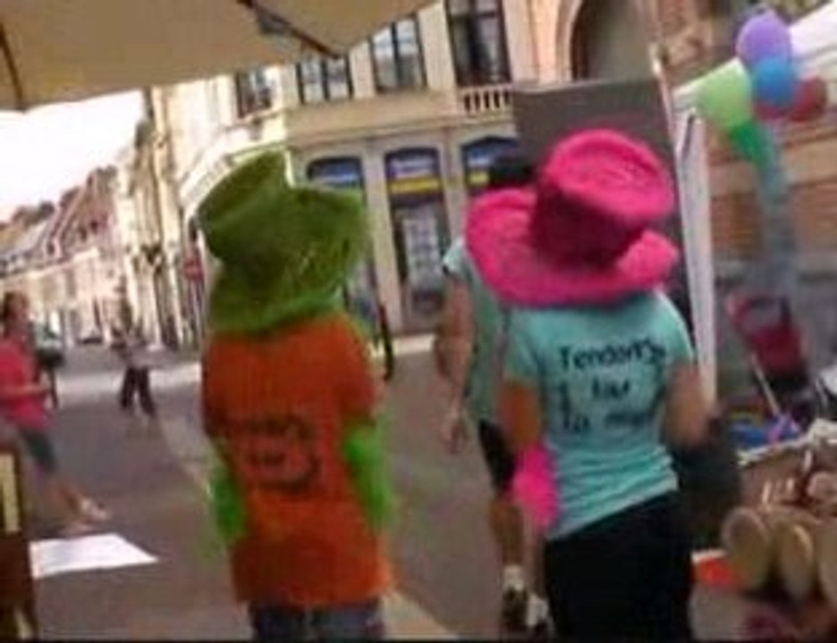 Douai-projet humanitaire de L'équitable ; le jongleur