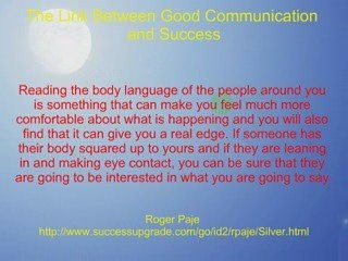 The Link Between Good Communication And Success