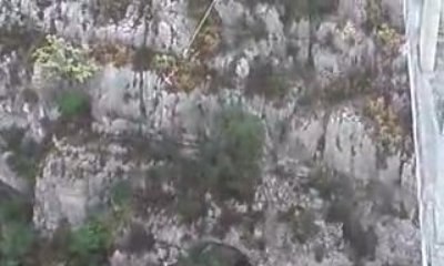 Bungee Jump- saut à l'élastique - Pont d'Arturby - Pedro