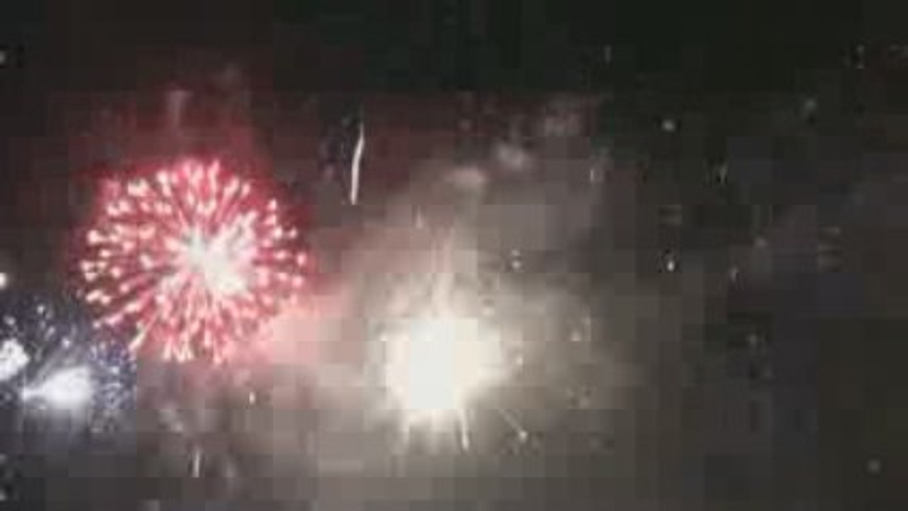 Spectacle pyrotechnique La Fête du lac ANNECY 2009 -LE FINAL