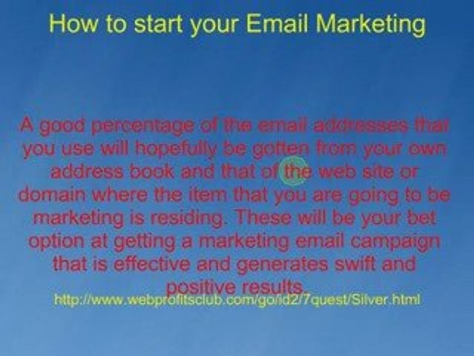 How To Start Your Email Marketing