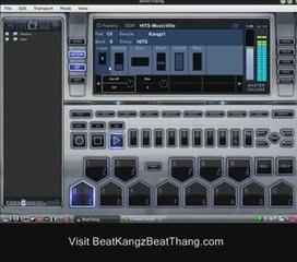 Edit kits in beat thang virtual while track is playing
