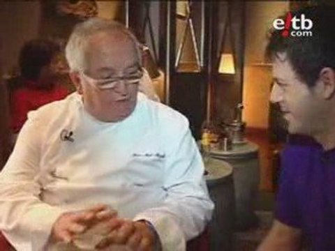 Jai Giro...con el cocinero Juan Mari Arzak