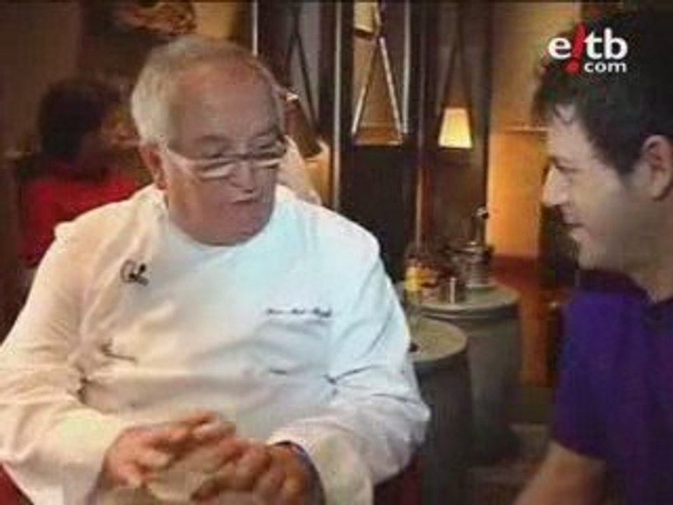 Jai Giro...con el cocinero Juan Mari Arzak
