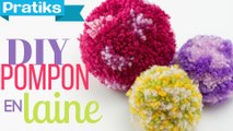 Comment faire un pompon en laine diy