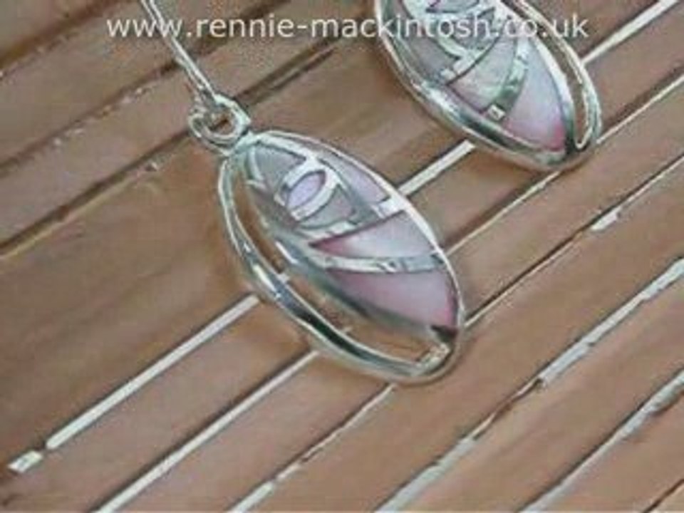 Charles Rennie Mackintosh Earrings DSG174m1